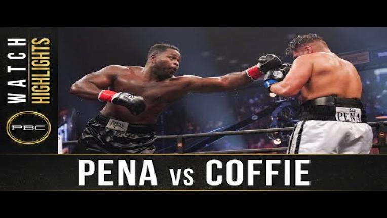 Embedded thumbnail for Pena vs Coffie - Watch Fight Highlights | August 8, 2020