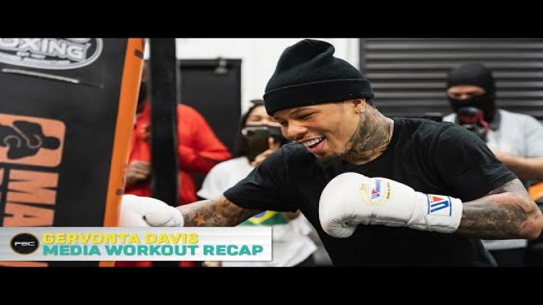 Embedded thumbnail for Gervonta Davis Media Workout Recap