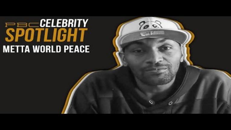 Embedded thumbnail for PBC Celebrity Spotlight: Metta World Peace