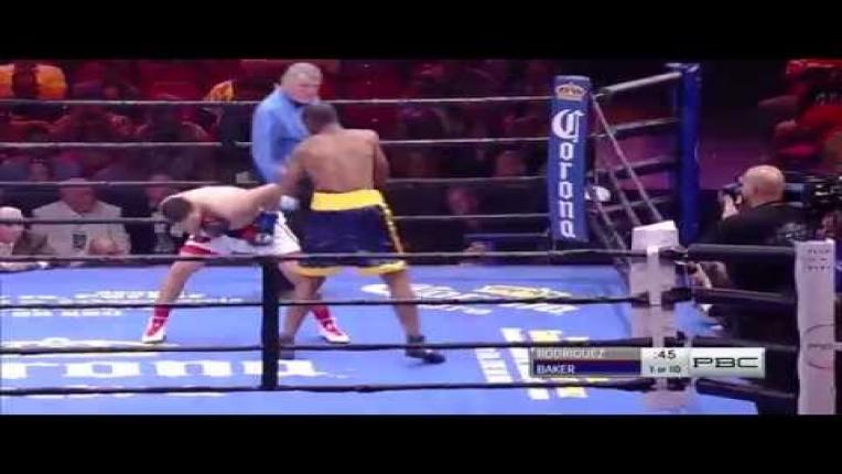 Embedded thumbnail for Rodriguez vs Baker full fight: May 23, 2015