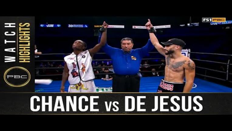 Embedded thumbnail for Chance vs De Jesus - Watch Fight Highlights | September 18, 2021