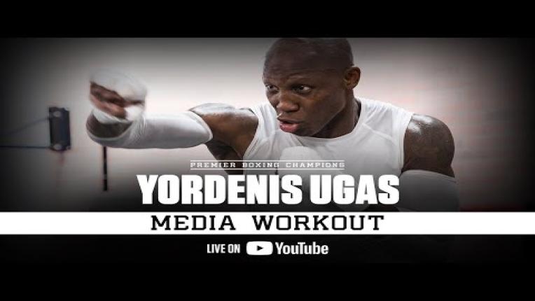 Embedded thumbnail for Yordenis Ugas MEDIA WORKOUT | #SpenceUgas