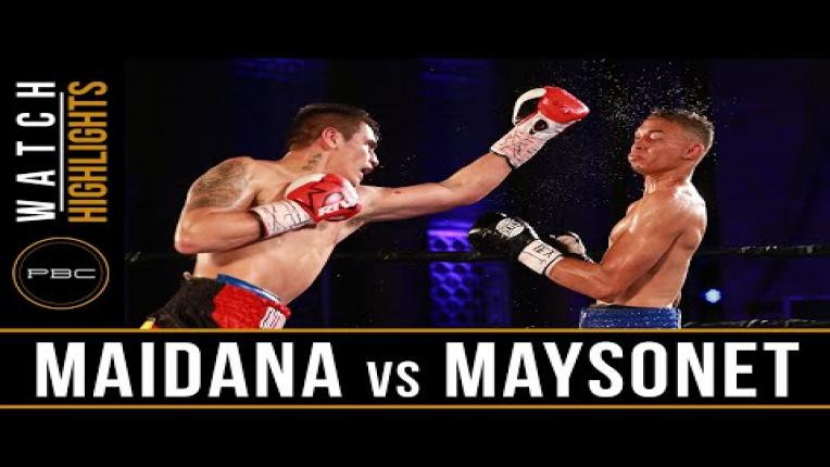 Embedded thumbnail for Maidana vs Maysonet highlights: July 23, 2016 