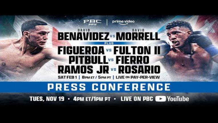 Embedded thumbnail for Benavidez vs. Morrell KICKOFF PRESS CONFERENCE | #BenavidezMorrell