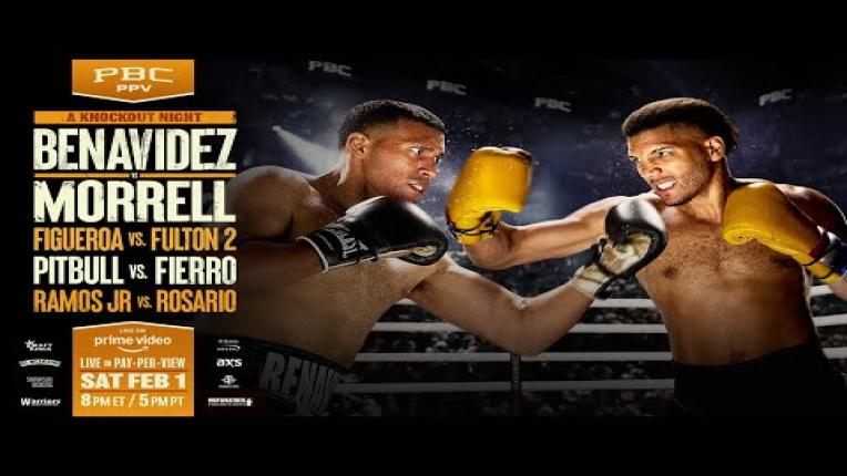 Embedded thumbnail for Benavidez vs. Morrell PREVIEW: February 1, 2025 | PBC PPV on Prime Video