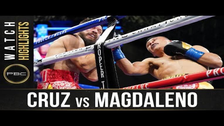 Embedded thumbnail for Cruz vs Magdaleno - Watch Fight Highlights | October 31, 2020