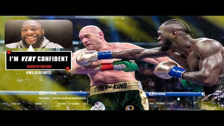 Embedded thumbnail for Deontay Wilder is &amp;quot;very confident&amp;quot; ahead of Fury rematch