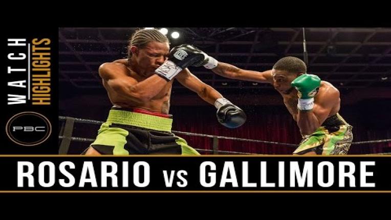 Embedded thumbnail for Rosario vs Gallimore HIGHLIGHTS: April 29, 2017