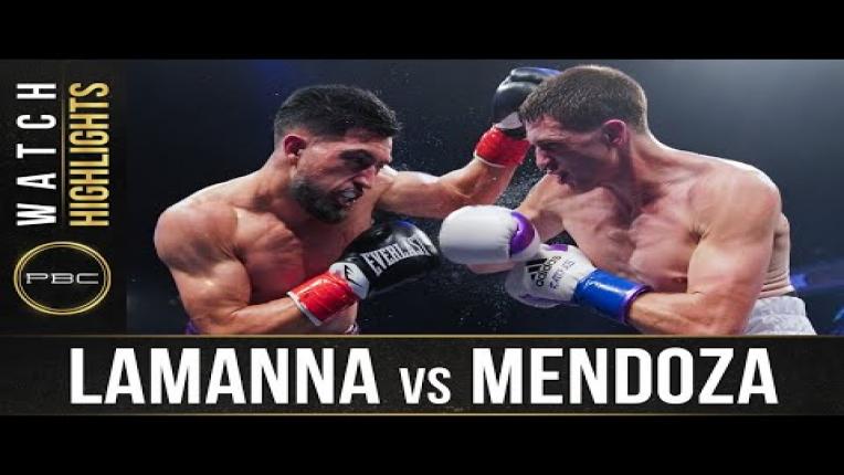 Embedded thumbnail for Lamanna vs Mendoza - Watch Fight Highlights | August 29, 2020