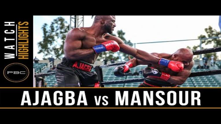 Embedded thumbnail for Ajagba vs Mansour - Watch Video Highlights | March 9, 2019