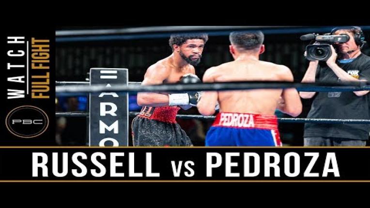 Embedded thumbnail for Russell vs Pedroza - Watch Full Fight | July 13, 2019