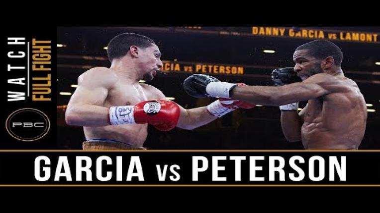 Embedded thumbnail for Garcia vs Peterson full fight: April 11, 2015 