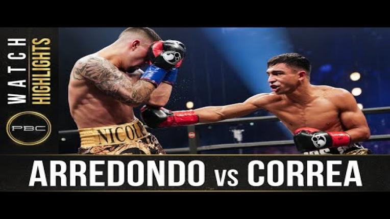 Embedded thumbnail for Arredondo vs Correa - Watch Fight Highlights | November 14, 2020