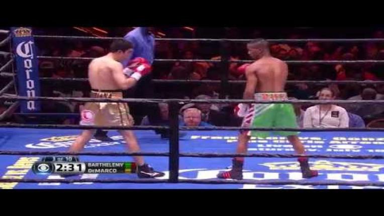 Embedded thumbnail for Barthelemy vs DeMarco full fight: June 21, 2015