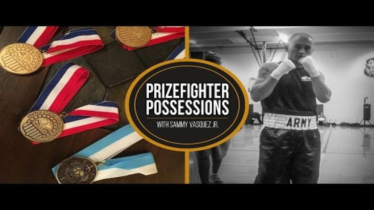 Embedded thumbnail for Prizefighter Possessions: Sammy Vasquez Jr. 