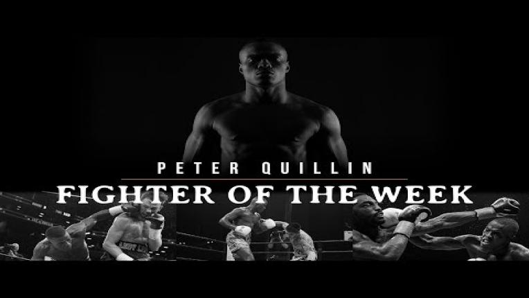 Embedded thumbnail for Fighter of the Week: Peter Quillin