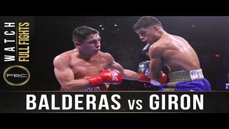 Embedded thumbnail for Balderas vs Giron - Watch Full Fight | December 21, 2019