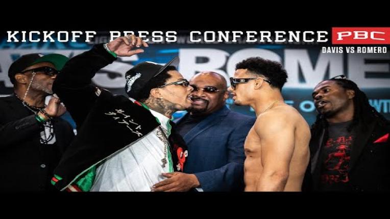 Embedded thumbnail for Gervonta Davis vs Rolando Romero Kickoff Presser | PBC on SHOWTIME PPV