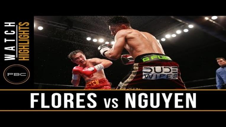 Embedded thumbnail for Flores vs Nguyen Highlights: February 21, 2017