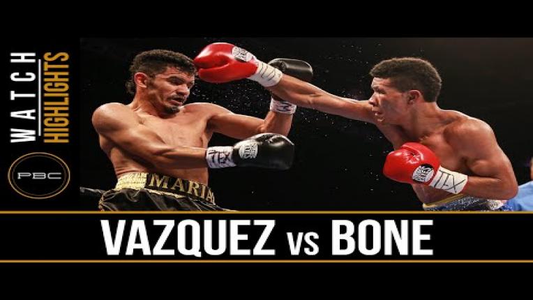 Embedded thumbnail for Vazquez vs Bone highlights: May 28, 2016