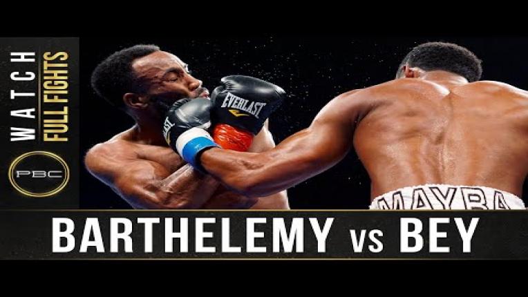 Embedded thumbnail for Barthelemy vs Bey full fight: June 3, 2016