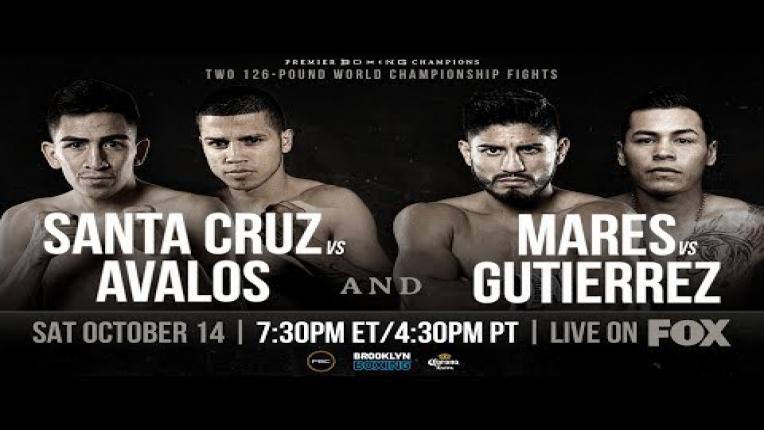 Embedded thumbnail for Santa Cruz vs Avalos and Mares vs Gutierrez Preview: October 14, 2017