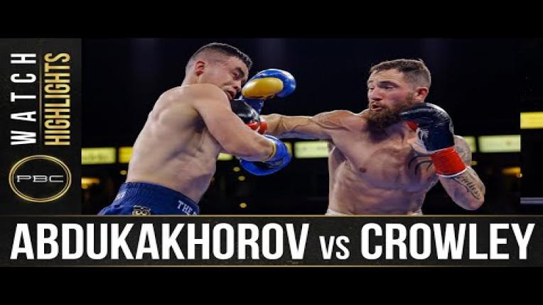 Embedded thumbnail for Abdukakhorov vs Crowley HIGHLIGHTS: December 11, 2021 | PBC on SHOWTIME