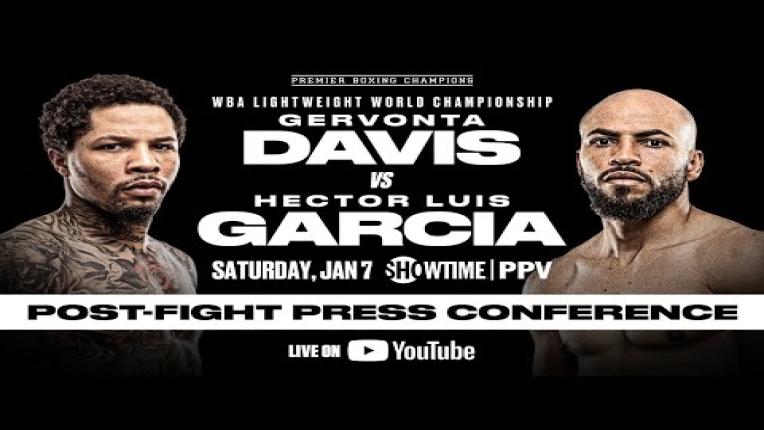 Embedded thumbnail for POST-FIGHT PRESS CONFERENCE | #DavisGarcia