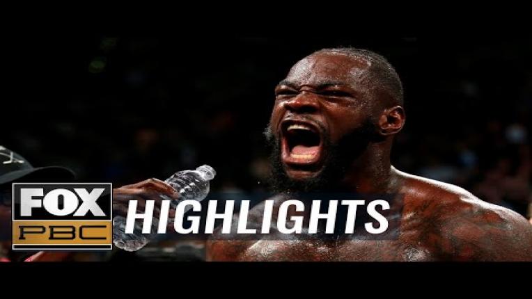 Embedded thumbnail for Deontay Wilder&amp;#039;s final message to Luis Ortiz