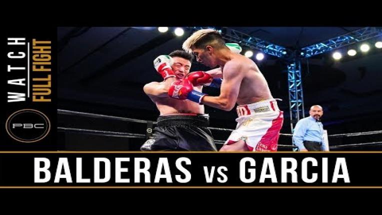 Embedded thumbnail for Balderas vs Garcia - Full Fight | June 1, 2019