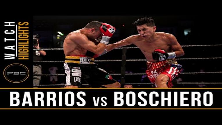 Embedded thumbnail for Barrios vs Boschiero highlights: July 9, 2016