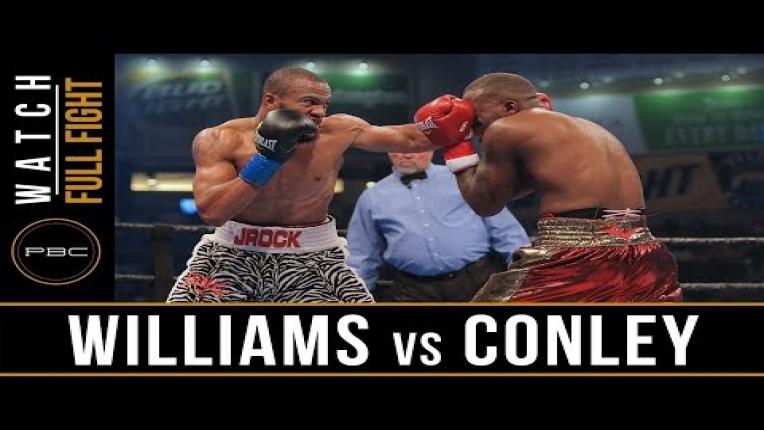 Embedded thumbnail for Williams vs Conley Full Fight: June 30, 2017 - PBC on Bounce