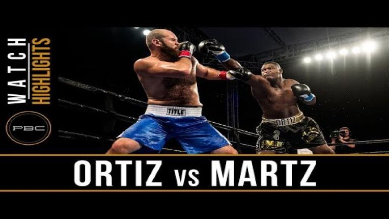 Embedded thumbnail for Ortiz vs Martz Highlights: December 8, 2017