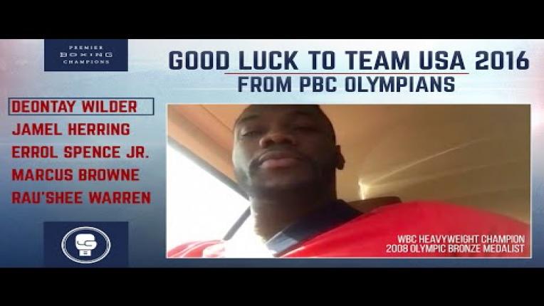 Embedded thumbnail for PBC Olympians wish good luck