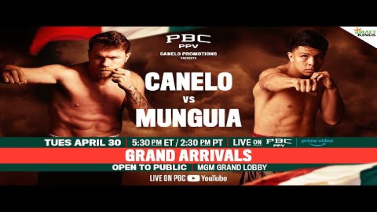 Embedded thumbnail for Canelo vs. Munguia GRAND ARRIVALS | #CaneloMunguia