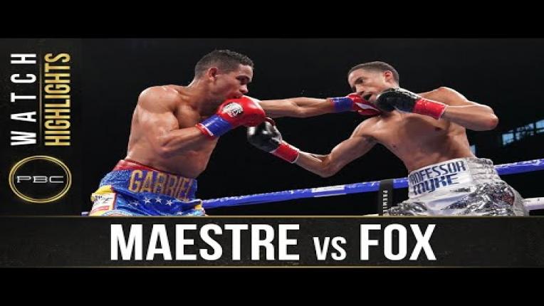 Embedded thumbnail for Maestre vs Fox HIGHLIGHTS: August 7, 2021 | PBC on FOX