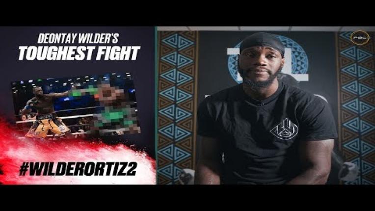 Embedded thumbnail for Deontay Wilder reveals his toughest fight to date