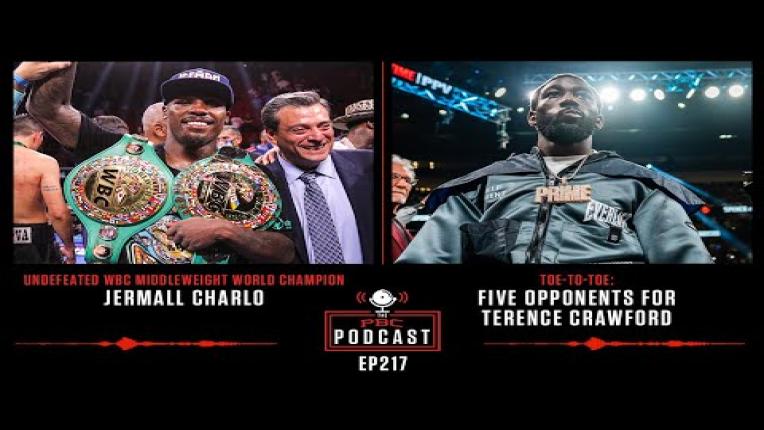 Embedded thumbnail for Jermall Charlo Opens Up, Five Opponents for Terence Crawford | The PBC Podcast