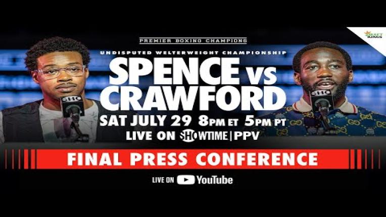 Embedded thumbnail for Spence vs. Crawford FINAL PRESS CONFERENCE | #SpenceCrawford
