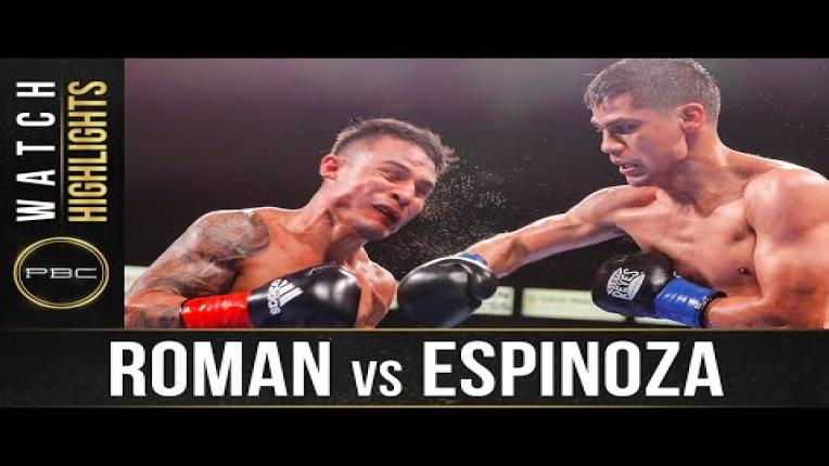 Embedded thumbnail for Roman vs Espinoza - Watch Fight Highlights | May 15, 2021