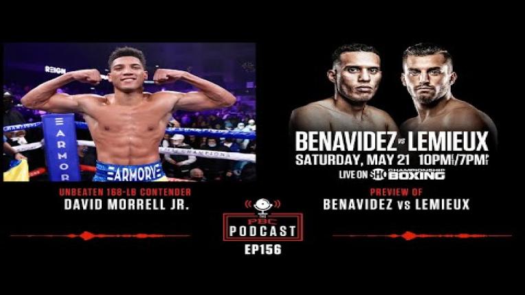 Embedded thumbnail for David Morrell Jr., Benavidez-Lemieux &amp;amp; Charlo-Castano 2 | The PBC Podcast