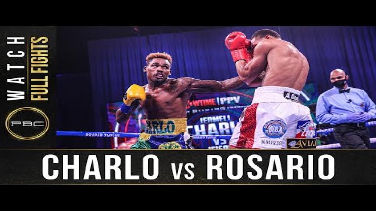 Embedded thumbnail for Charlo vs Rosario - Watch FULL FIGHT:| September 26, 2020 