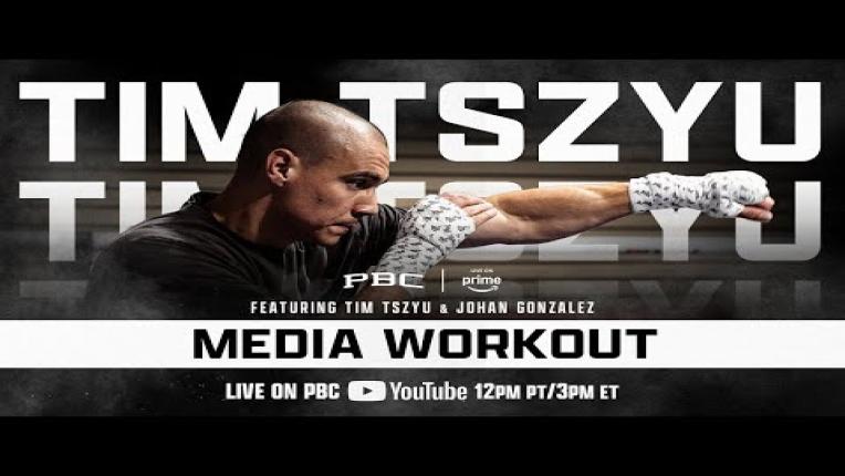 Embedded thumbnail for Tim Tszyu Las Vegas Media Workout | #MurtazalievTszyu