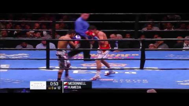 Embedded thumbnail for Kameda vs McDonnell full fight: May 9, 2015