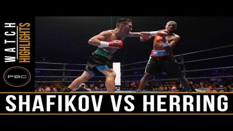 Embedded thumbnail for Shafikov vs Herring highlights: July 2, 2016