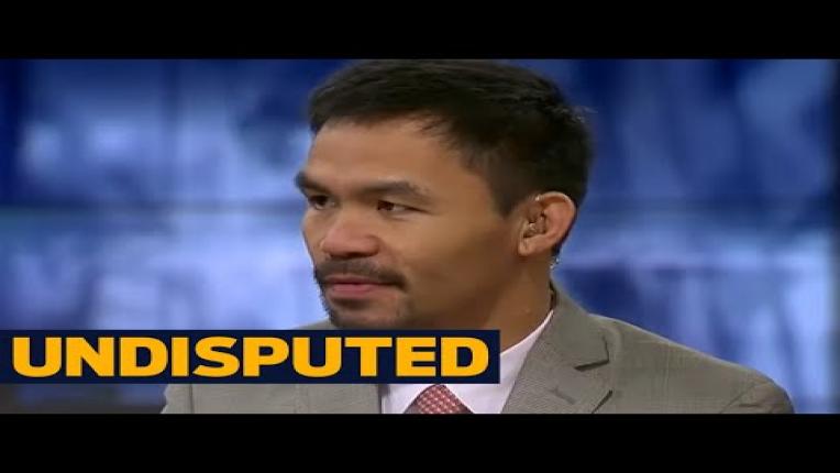 Embedded thumbnail for Manny Pacquiao talks Floyd Mayweather rematch