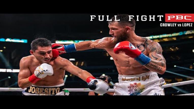 Embedded thumbnail for Crowley vs Lopez FULL FIGHT: April 16, 2022 | PBC on Showtime PPV