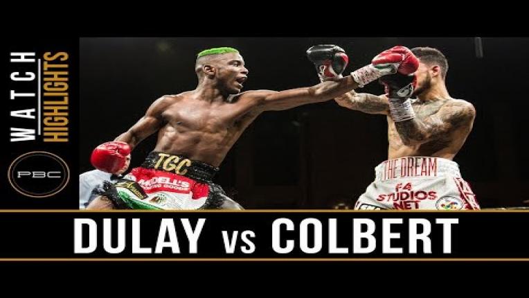 Embedded thumbnail for Dulay vs Colbert Highlights: April 13, 2018 - PBC on FS1