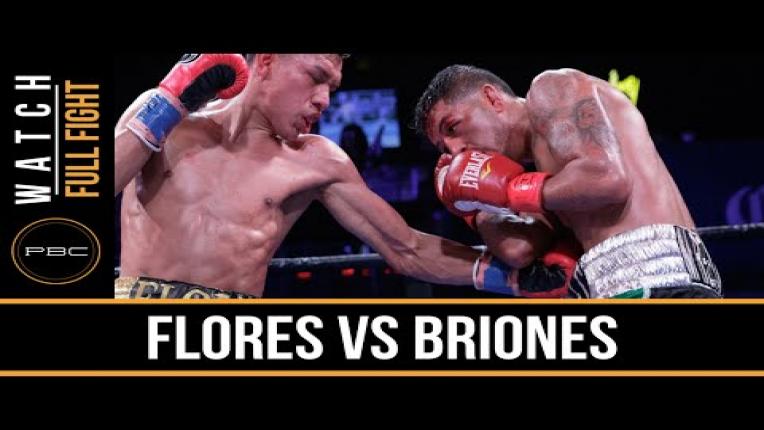 Embedded thumbnail for Flores vs Briones full fight: January 12, 2016