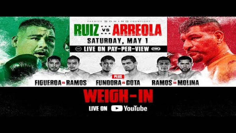 Embedded thumbnail for Ruiz vs Arreola Weigh in